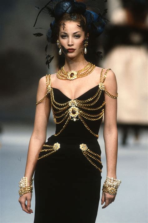 chanel lily rose dupe dress|chanel's 1992 chain dress.